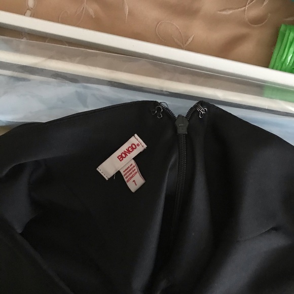 NWOT Black Chiffon Maxi Dress - Picture 8 of 10